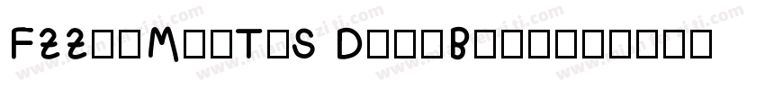 FZZanMeiTiS DemiBold字体转换